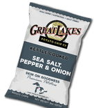 Sea Salt Pepper & Onion Potato Chips